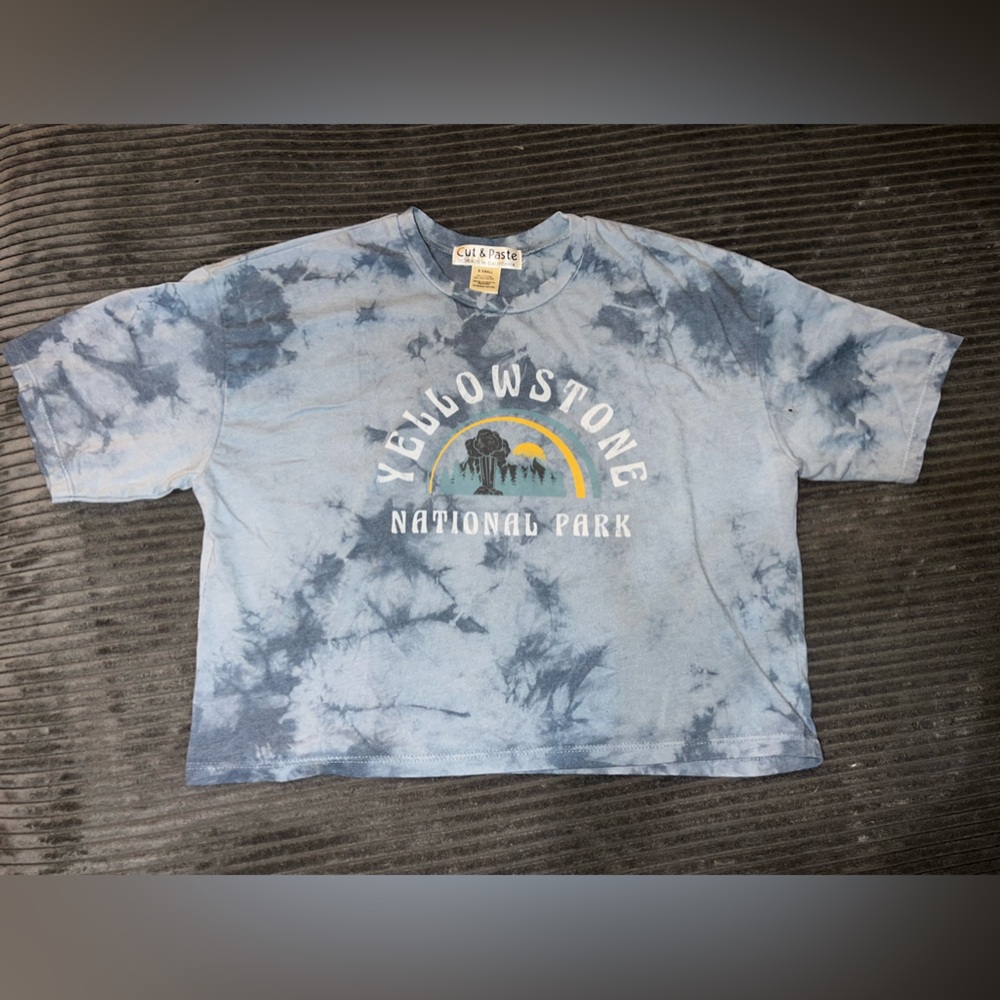 Yellowstone Loose fit Cropped Tshirt SizeXs